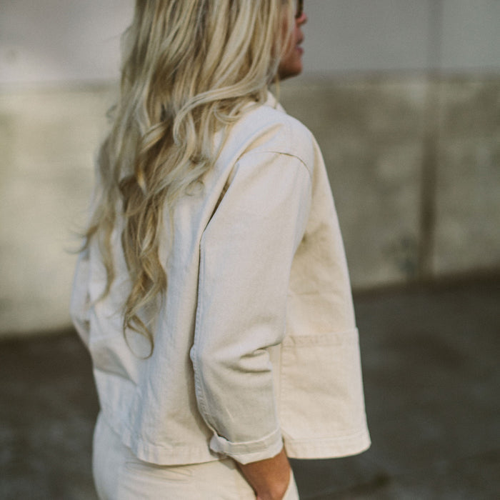 The Ingrid Jacket in Natural