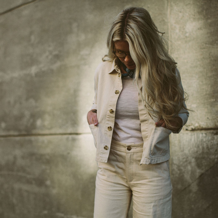 The Ingrid Jacket in Natural