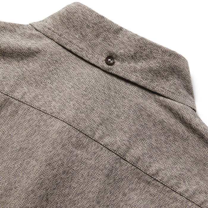 material shot of the back yoke of The Jack in Ash Jaspe