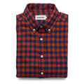 The Jack in Brushed Navy Buffalo Check