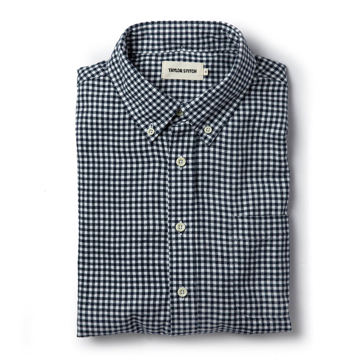 The Jack in Brushed Navy Gingham