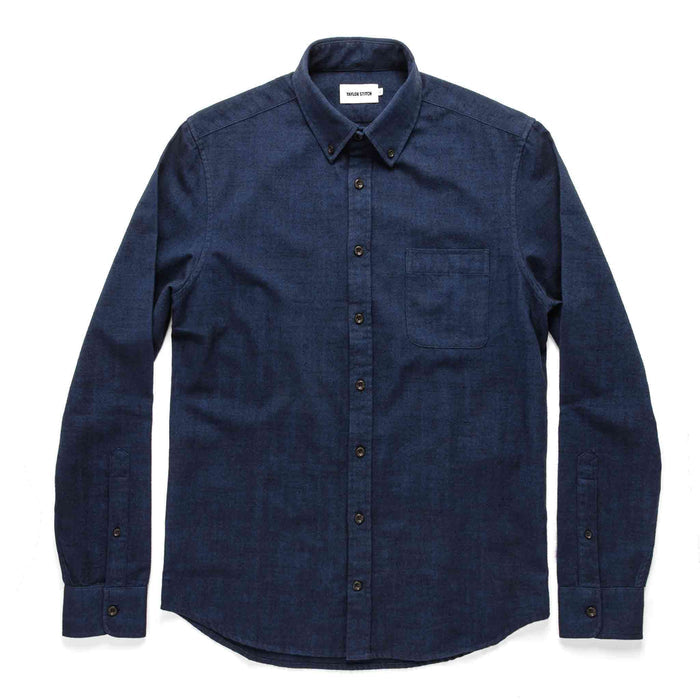 The Jack in Brushed Navy Oxford