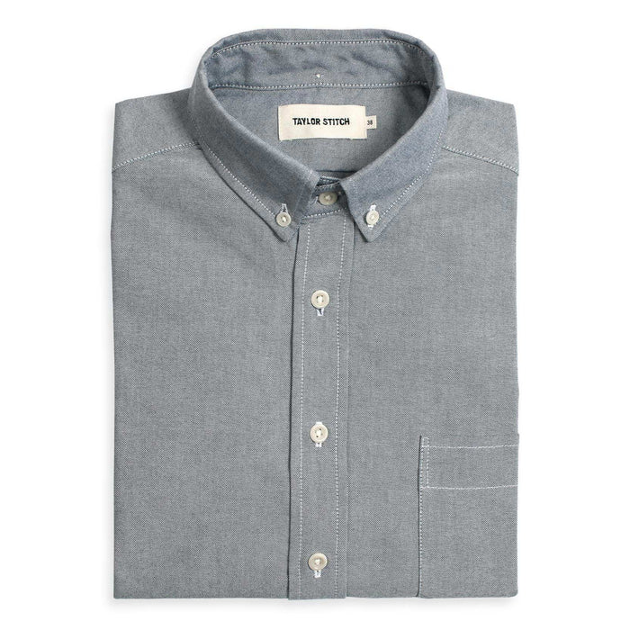 flatlay of The Jack in Charcoal Everyday Oxford