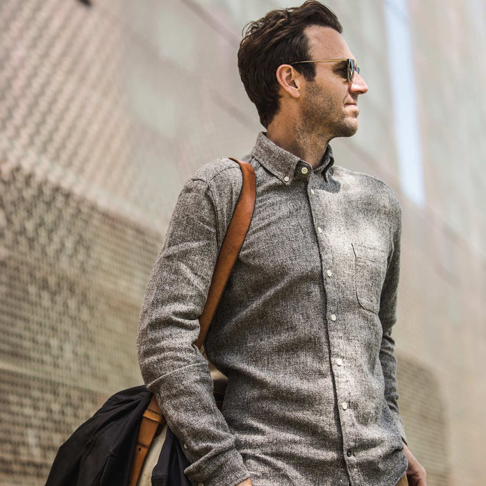 The Jack in Charcoal Hemp Melange
