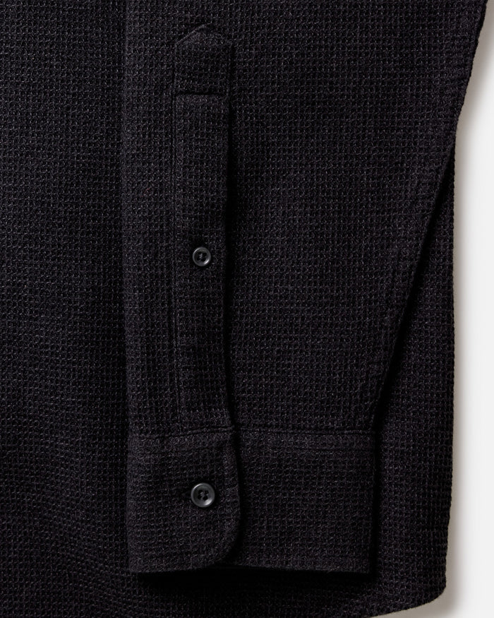 material shot of the cuff on The Jack in Coal Waffle