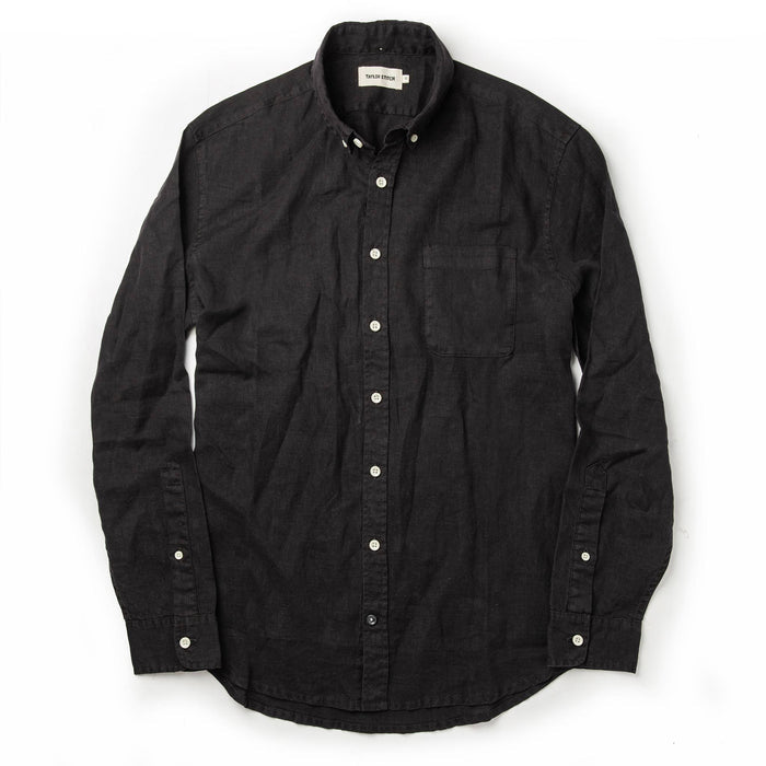 open flatlay of shirt