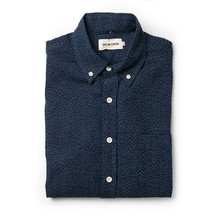 The Jack in Indigo Seersucker