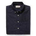 flatlay of The Jack in Dark Navy Oxford