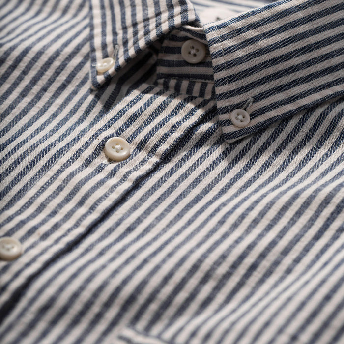 The Jack in Natural Striped Chambray