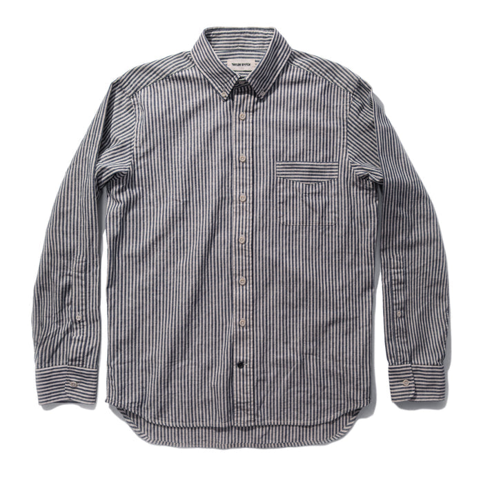 The Jack in Natural Striped Chambray