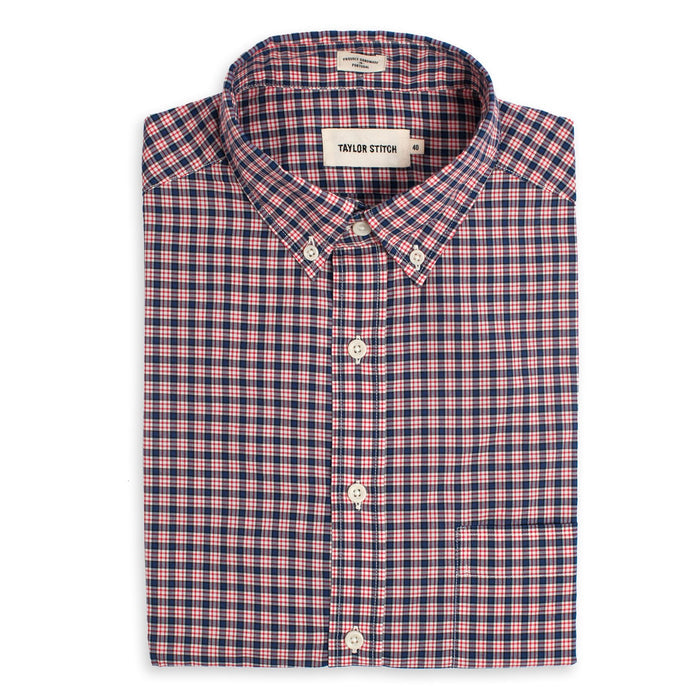 The Jack in Navy & Red Check