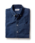 flatlay of The Jack in Indigo Oxford