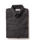 folded flatly of The Jack in Roped Black Indigo