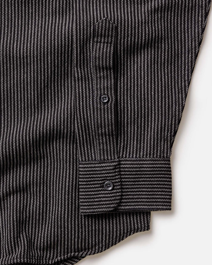 flatlay of The Jack in Roped Black Indigo