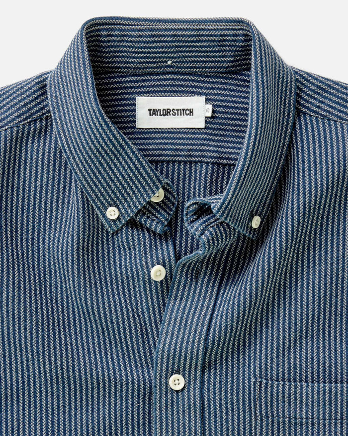 flatlay of The Jack in Roped Indigo, shown in full