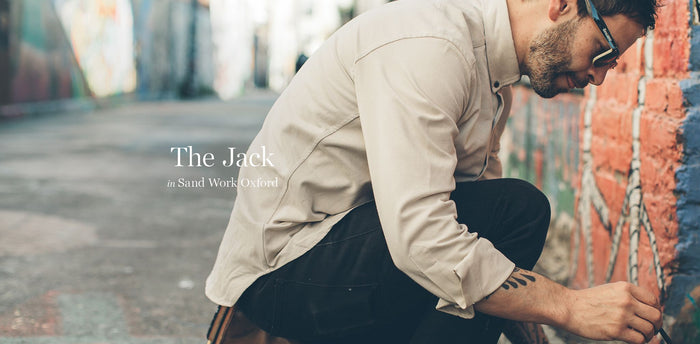 The Jack in Sand Work Oxford workshop header