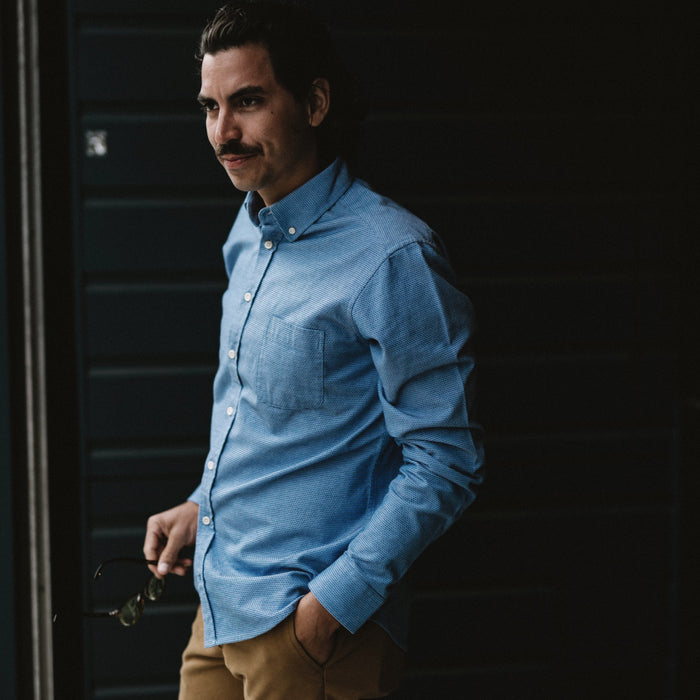 The Jack in Sky Reverse Jacquard