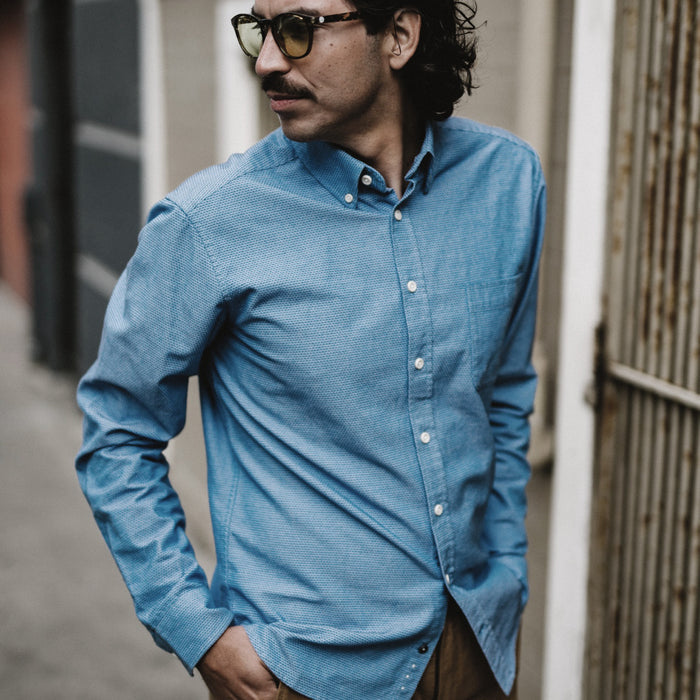 The Jack in Sky Reverse Jacquard