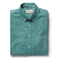 flatlay of The Jack in Teal Oxford