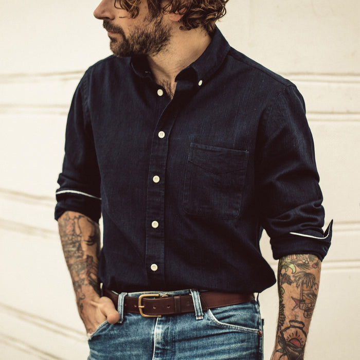 The Jack in Washed Indigo Twill