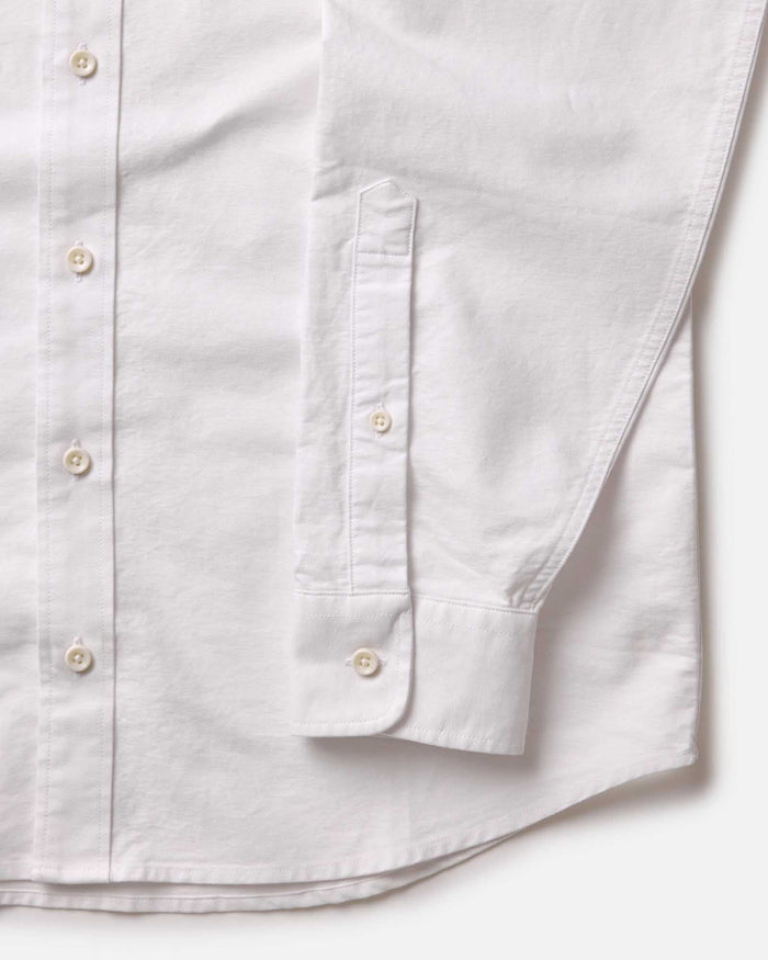 material shot of the sleeves on The Jack in White Everyday Oxford