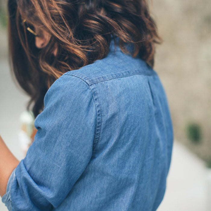 The Jane - Sea Washed Denim Dress