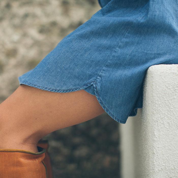 The Jane - Sea Washed Denim Dress