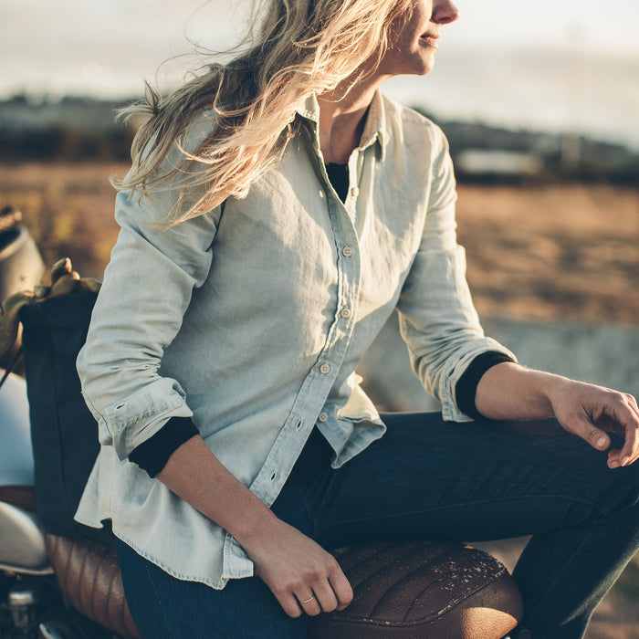 The Katherine in Washed Out Denim