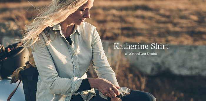 The Katherine in Washed Out Denim workshop header