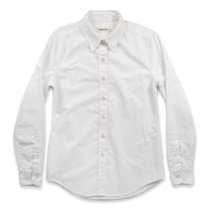 The Katherine in White Pinpoint Oxford