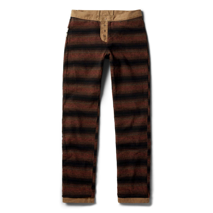 flatlay of the inside lining of The Lined Chore Pant in Tobacco Boss Duck