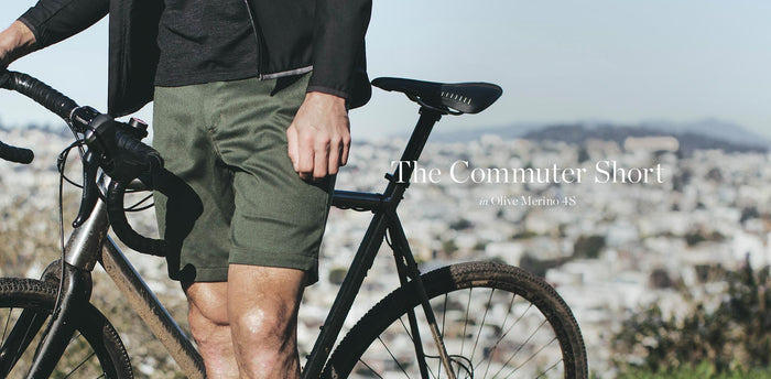 The Commuter Short in Olive Merino 4S workshop header