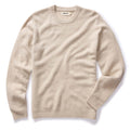flatlay of The Lodge Sweater in Oat