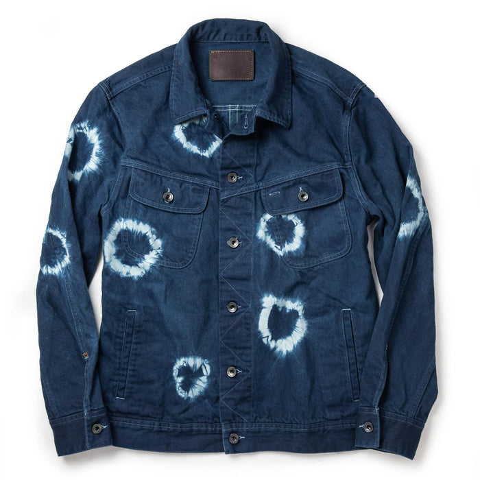 flatlay of jacket