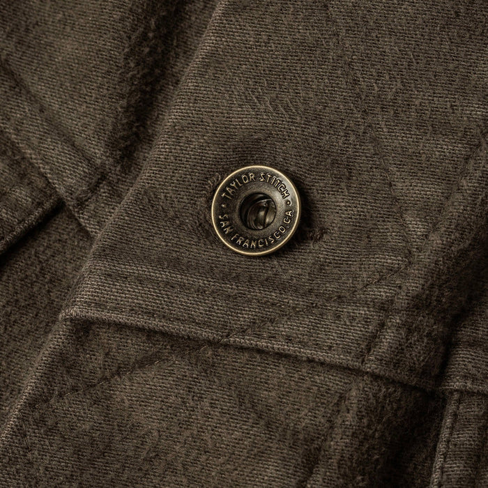 material shot of button