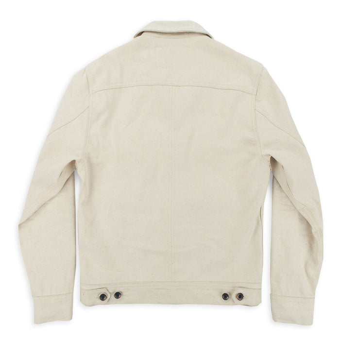 The Long Haul Jacket in Natural Selvage Canvas