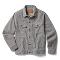 flatlay of The Long Haul Jacket in Steeple Grey Cord