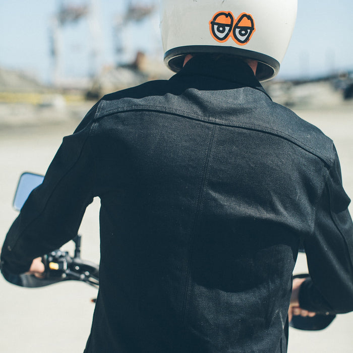 The Long Haul Jacket in Yoshiwa Mills Black Selvage