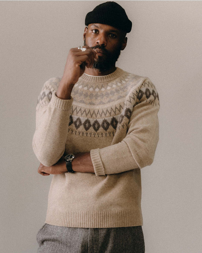 The Magnus Sweater in Natural