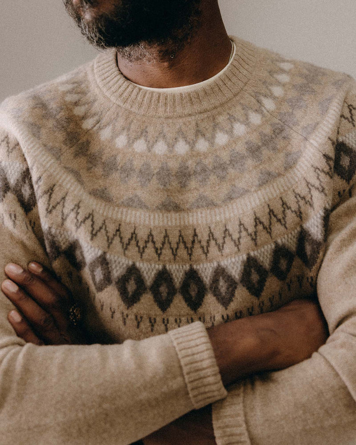 The Magnus Sweater in Natural