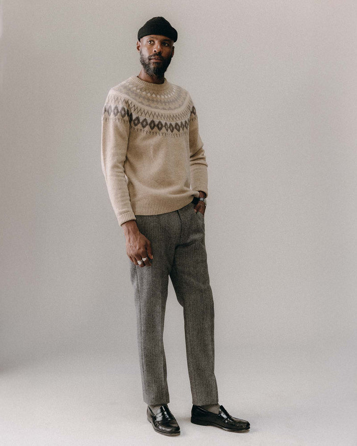 The Magnus Sweater in Natural