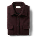 flaltay of The Maritime Shirt Jacket in Port Twill folded