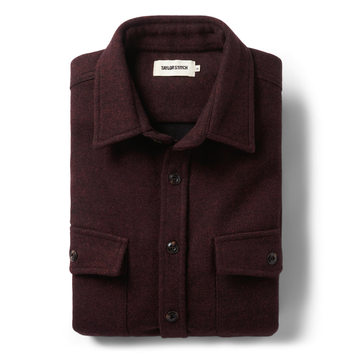 flaltay of The Maritime Shirt Jacket in Port Twill folded