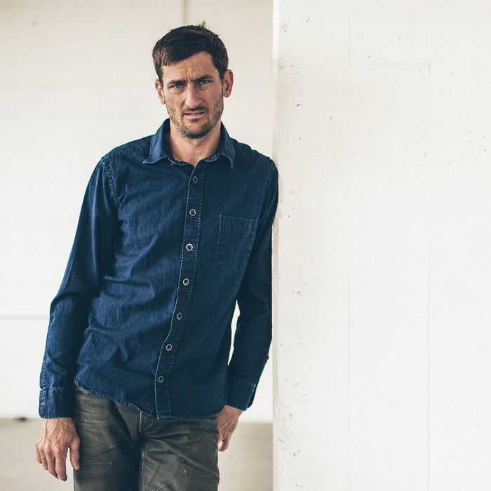 The Mechanic in Washed Indigo