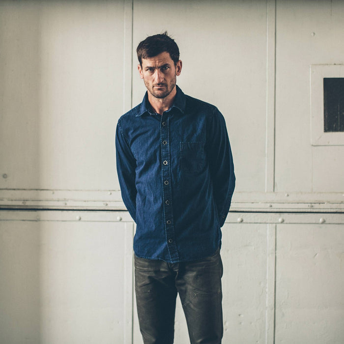 The Mechanic in Washed Indigo