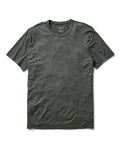 flatlay of The Merino Tee in Heather Army