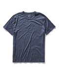 flatlay of The Merino Tee in Heather Navy