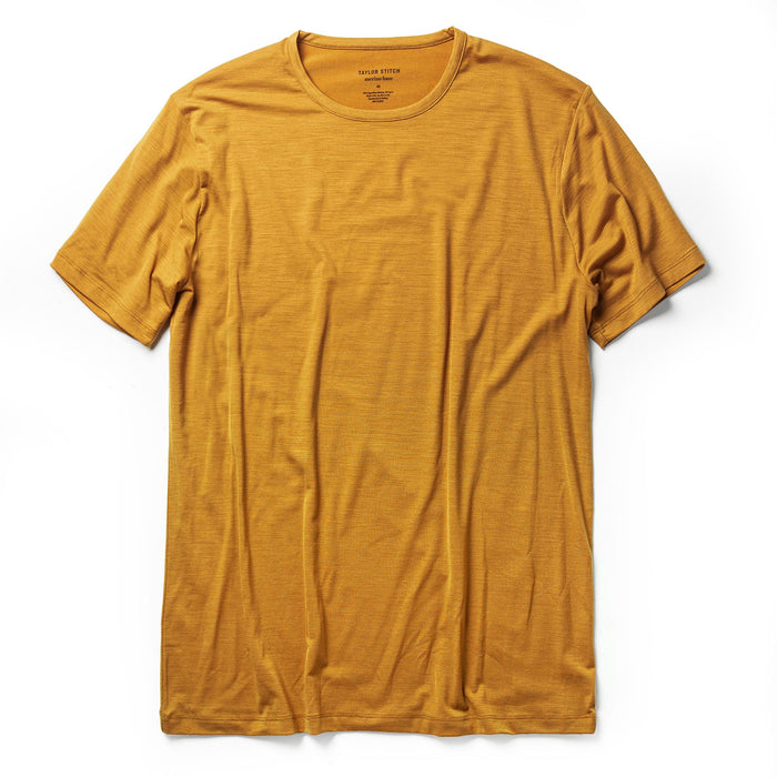 flatlay of tee