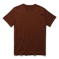 flatlay of The Merino Tee in Russet