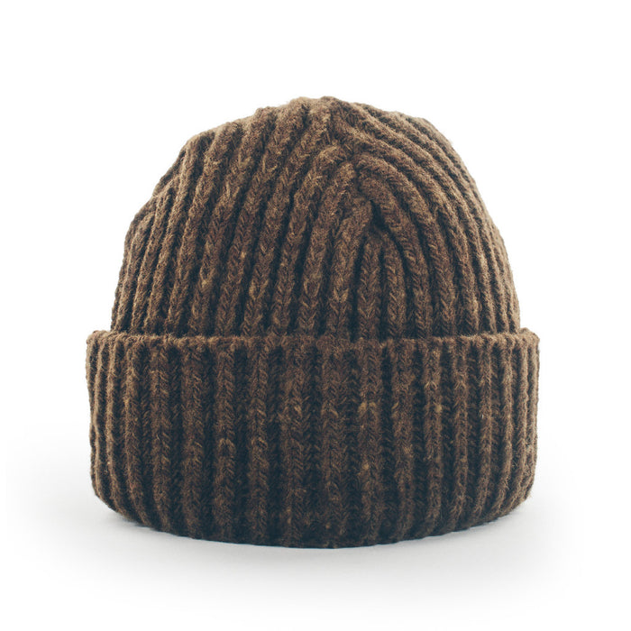 The Merino Wool Beanie in Pinecone